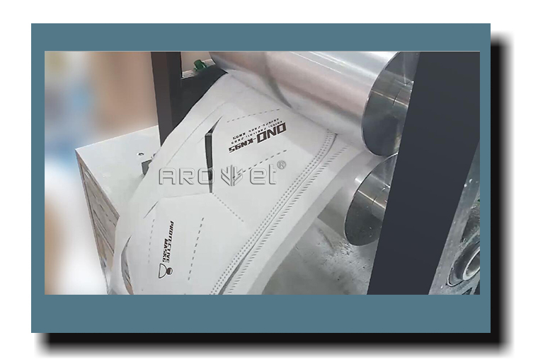 EVO视讯KN95口罩生产线刷新计划 架装X1口罩喷码机