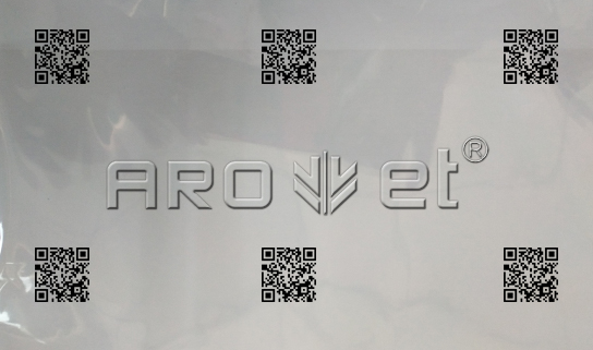 EVO视讯A-one高速UV喷码机在PE膜上喷二维码