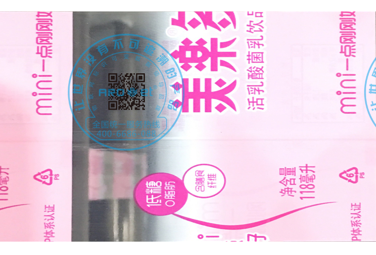 EVO视讯E6双头喷码装备在软包上的应用